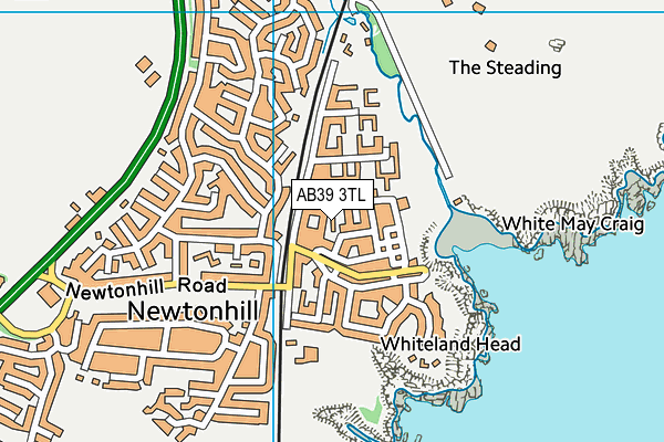 AB39 3TL map - OS VectorMap District (Ordnance Survey)
