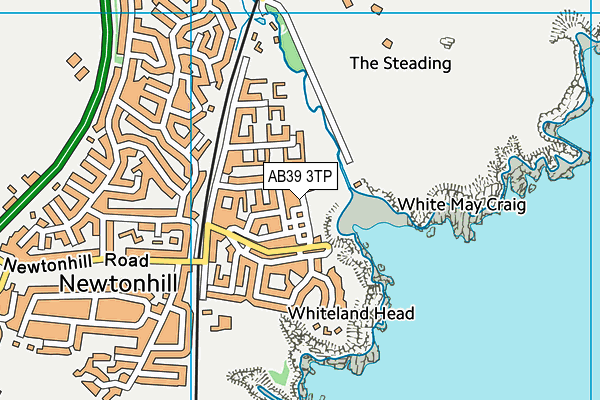 AB39 3TP map - OS VectorMap District (Ordnance Survey)