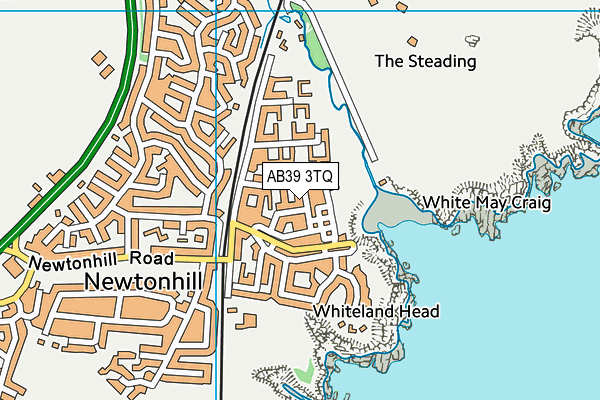 AB39 3TQ map - OS VectorMap District (Ordnance Survey)