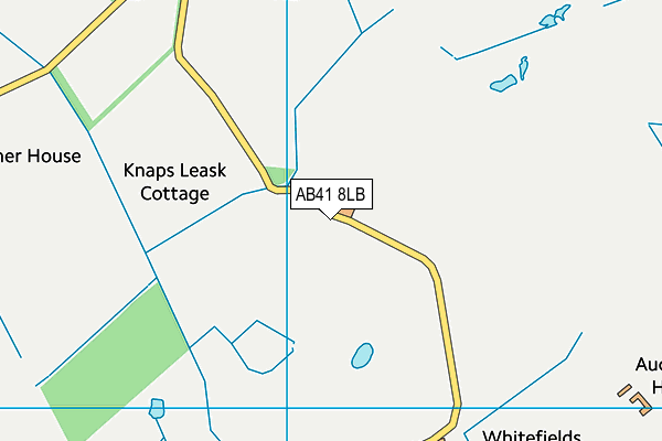 AB41 8LB map - OS VectorMap District (Ordnance Survey)