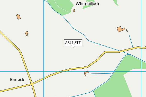 AB41 8TT map - OS VectorMap District (Ordnance Survey)