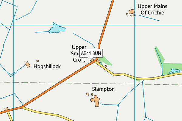 AB41 8UN map - OS VectorMap District (Ordnance Survey)