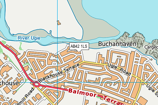 Map of BRUCE BUCHAN LIMITED at district scale