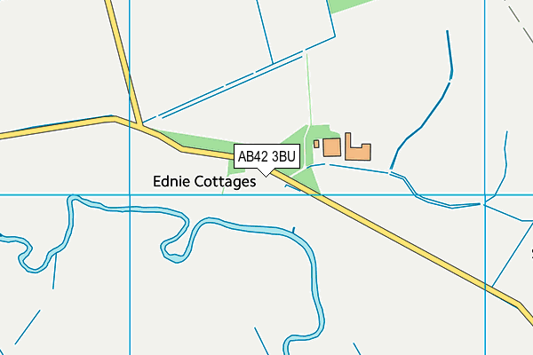 AB42 3BU map - OS VectorMap District (Ordnance Survey)