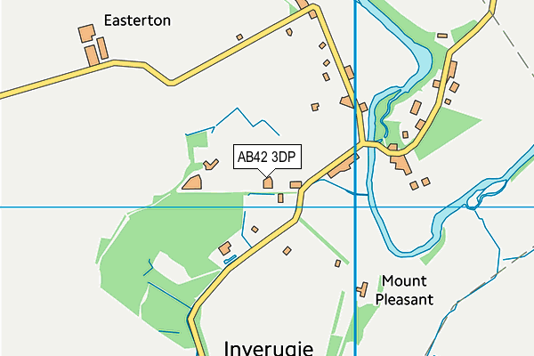 AB42 3DP map - OS VectorMap District (Ordnance Survey)