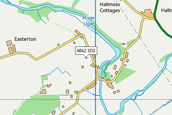 AB42 3DS map - OS VectorMap District (Ordnance Survey)