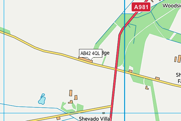 AB42 4QL map - OS VectorMap District (Ordnance Survey)
