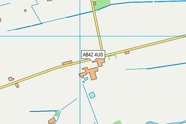 AB42 4US map - OS VectorMap District (Ordnance Survey)