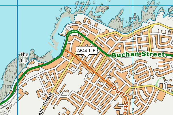 AB44 1LE map - OS VectorMap District (Ordnance Survey)