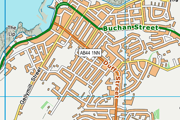 AB44 1NN map - OS VectorMap District (Ordnance Survey)