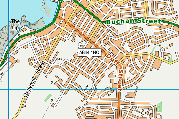 AB44 1NQ map - OS VectorMap District (Ordnance Survey)