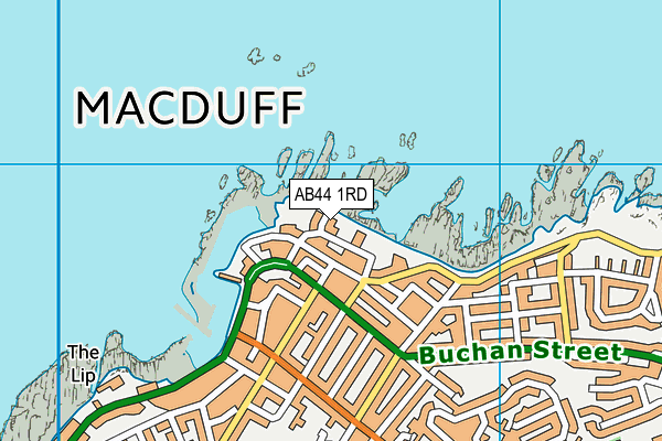 AB44 1RD map - OS VectorMap District (Ordnance Survey)