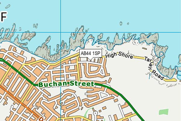 AB44 1SP map - OS VectorMap District (Ordnance Survey)