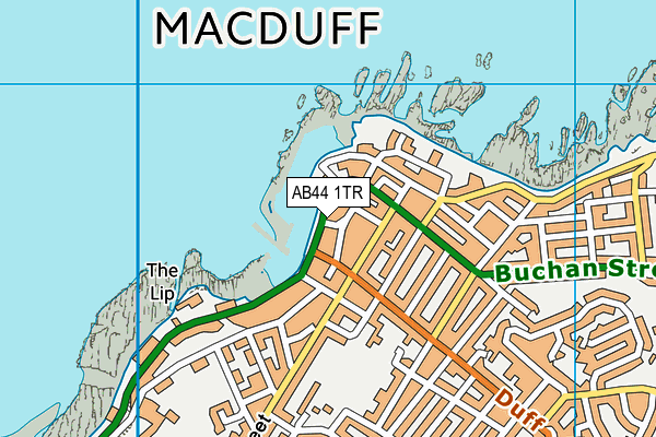 Map of CHINATOWN MACDUFF LIMITED at district scale