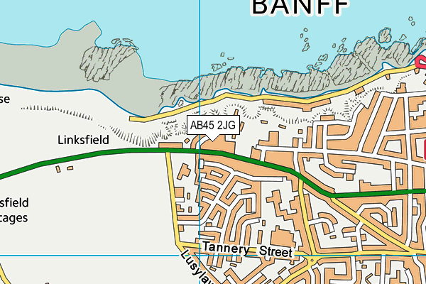 Map of BEANNIE SERVICES LTD at district scale