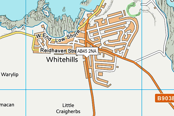 Map of BARNHILL LTD at district scale