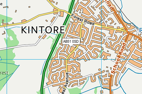 Map of SUSTAINABLE ROOTS KINTORE LIMITED at district scale