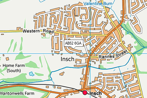 Map of EVANS TECHNICAL SERVICES LTD at district scale