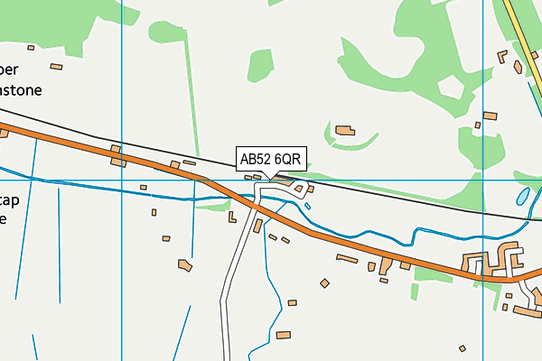AB52 6QR map - OS VectorMap District (Ordnance Survey)
