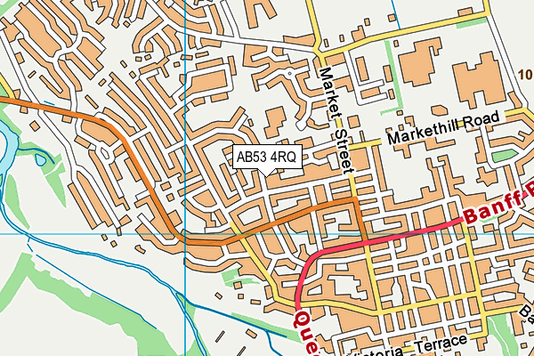 AB53 4RQ map - OS VectorMap District (Ordnance Survey)