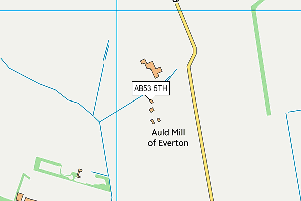 AB53 5TH map - OS VectorMap District (Ordnance Survey)