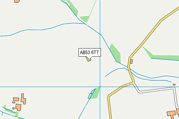 AB53 6TT map - OS VectorMap District (Ordnance Survey)