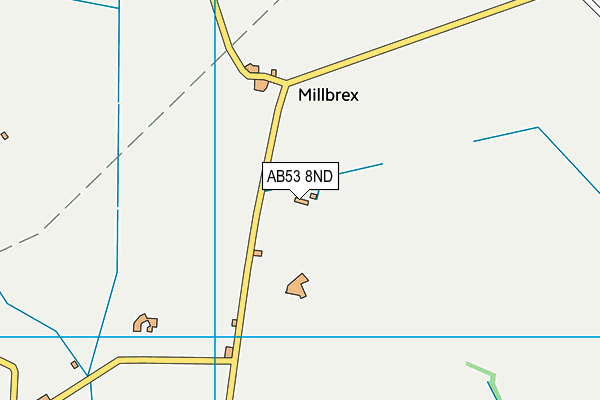 AB53 8ND map - OS VectorMap District (Ordnance Survey)