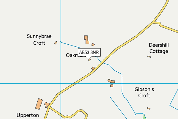 AB53 8NR map - OS VectorMap District (Ordnance Survey)