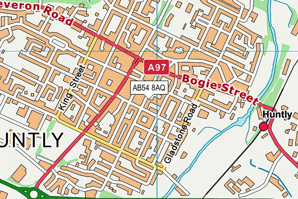 AB54 8AQ map - OS VectorMap District (Ordnance Survey)