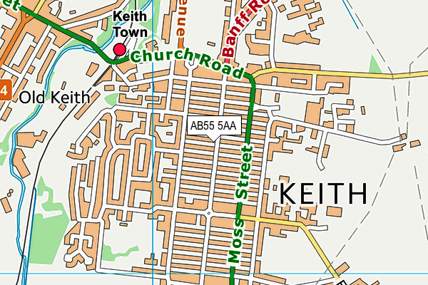 Map of KEITH BEST KEBAB LIMITED at district scale