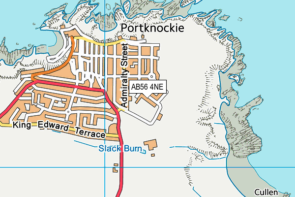 AB56 4NE map - OS VectorMap District (Ordnance Survey)