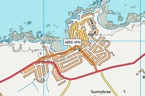 AB56 4PN map - OS VectorMap District (Ordnance Survey)