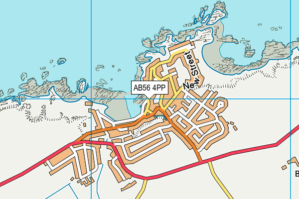 AB56 4PP map - OS VectorMap District (Ordnance Survey)