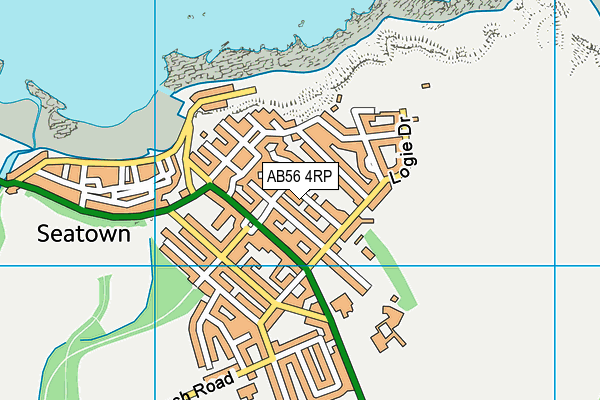 AB56 4RP map - OS VectorMap District (Ordnance Survey)