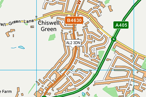 Map of CHISWELL SERVICE AND SUPPLIES LIMITED at district scale