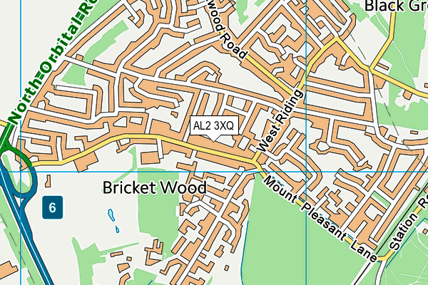 Map of WATFORD SECURITY LTD at district scale