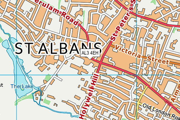 AL3 4EH map - OS VectorMap District (Ordnance Survey)