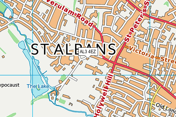 AL3 4EZ map - OS VectorMap District (Ordnance Survey)