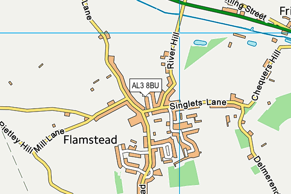Map of A1 PESTMASTERS LIMITED at district scale