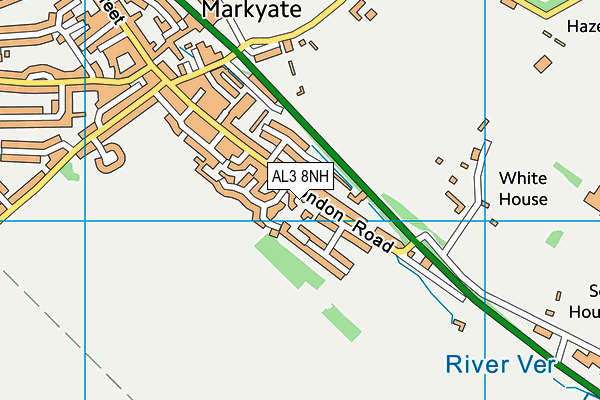 AL3 8NH map - OS VectorMap District (Ordnance Survey)