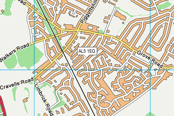 Map of LESLEY MAKEUP AND HAIR LTD at district scale