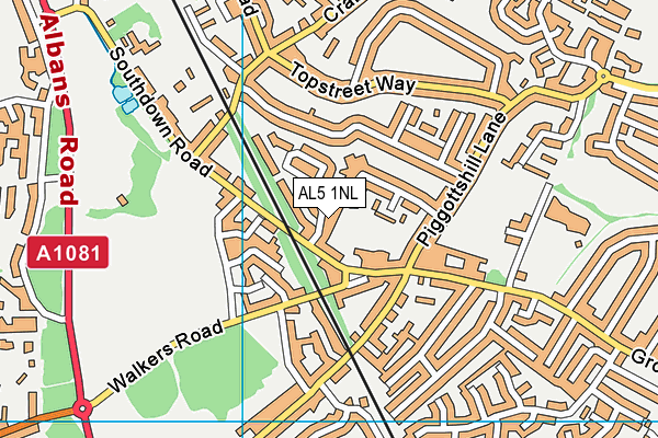 Map of TRANSPARENT PAPER UK LTD at district scale