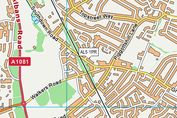 Map of R SULLIVAN PROPERTIES LTD at district scale