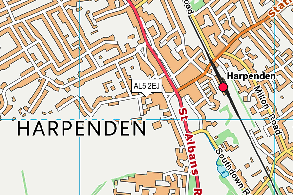 Map of ANDRENA LIMITED at district scale