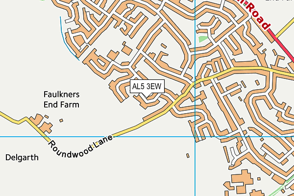 Map of ADAMANTINE UNLIMITED LTD at district scale