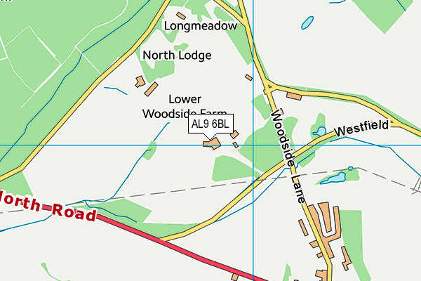 Map of M SOUTHWELL LIMITED at district scale