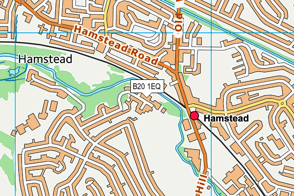 B20 1EQ map - OS VectorMap District (Ordnance Survey)