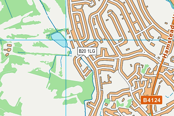 B20 1LG map - OS VectorMap District (Ordnance Survey)