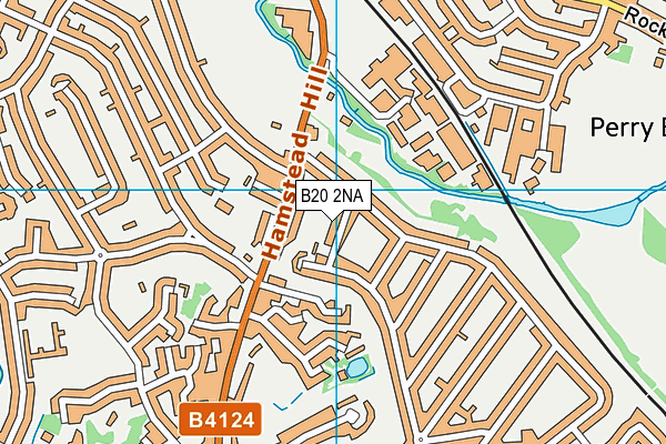 B20 2NA map - OS VectorMap District (Ordnance Survey)