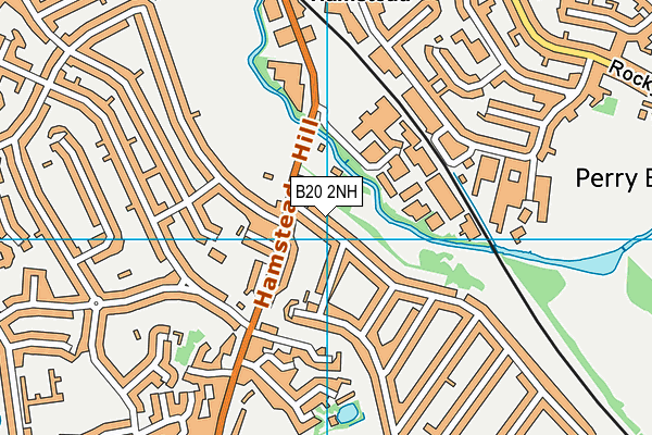 B20 2NH map - OS VectorMap District (Ordnance Survey)
